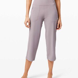 Lululemon Align Wide Leg Crop Violet Verbena